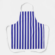 Brede Blauwe Witte Strepen