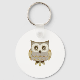 Brede Eyes Owl Sleutelhanger