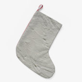 Brede gipsplaat kleine kerstsok (Voorkant (Hangend))