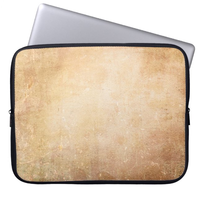 Brede grunge textures backgrounds laptop sleeve (Voorkant)