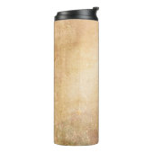 Brede grunge textures backgrounds thermosbeker (Gedraaid links)