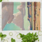 Brede landen van de Navajo door Maynard Dixon Theedoek (Gevouwen)