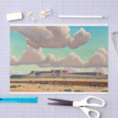 Brede landen van de Navajo door Maynard Dixon Tissuepapier (Craft)