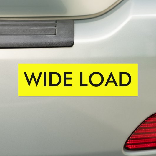BREDE LAST BUMPERSTICKER (Op auto)