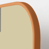 Brede mondhandgrepen pickleball paddle (Links Detail)