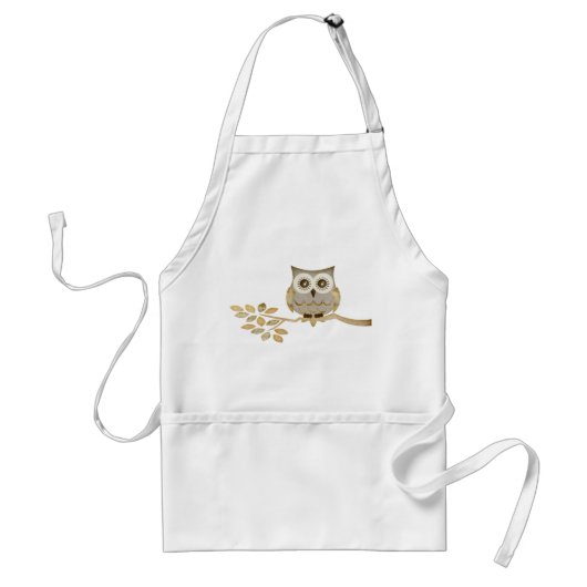 Brede oekoorten in het Apron-boom Standaard Schort (Voorkant)