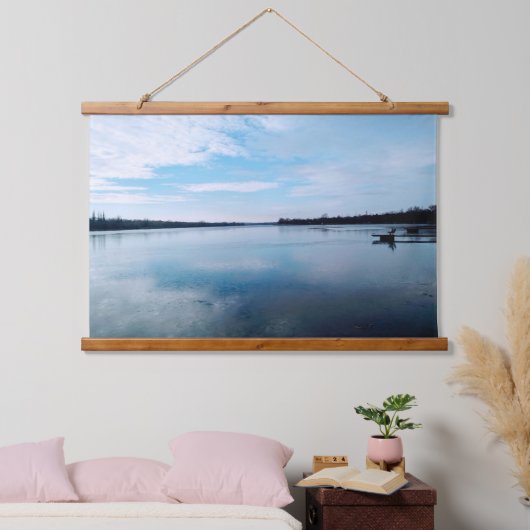 Brede oevers van de Dnieper Hangend Wandkleed (Slaapkamer)