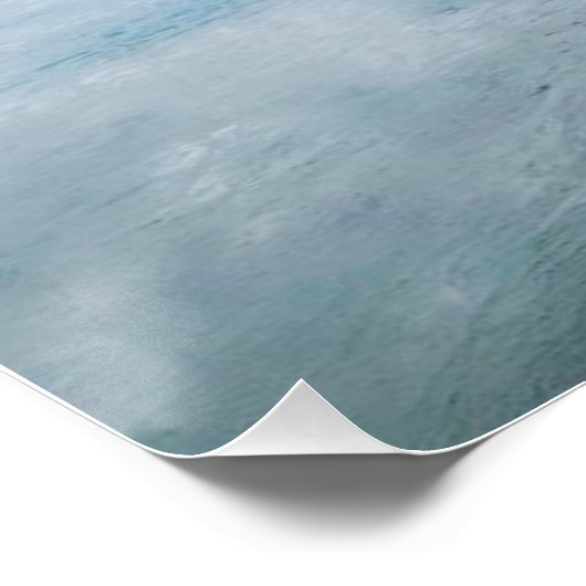 Brede oevers van de Dnieper Perfect Poster (Hoek)