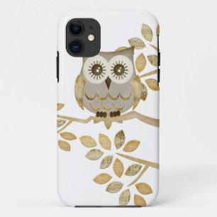 Brede ogen Owl in het Hoesje van de bomen