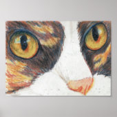 Brede ogen poster (Voorkant)