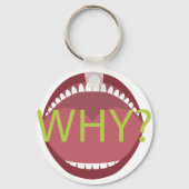 Brede Open Mouth Sleutelhanger (Voorkant)