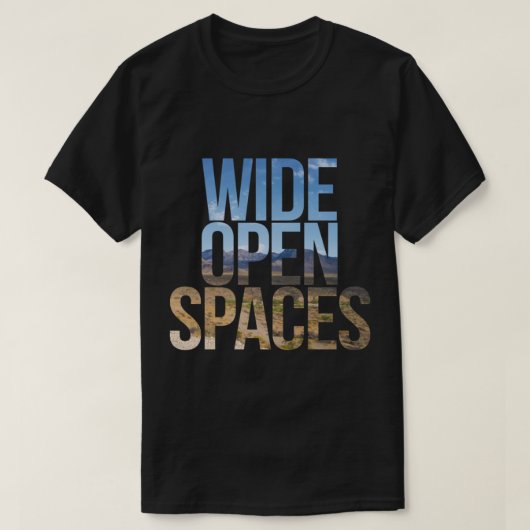 BREDE OPEN RUIMTE Premium T-shirt (Design voorkant)