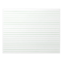 Brede regel Groen Gelijnd papier Landschap Oriënta Notitieblok