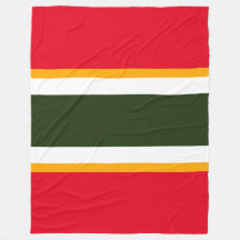 Brede Rode Bos Groen Wit Geel Racing Stripes