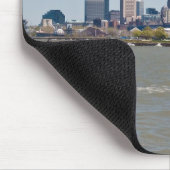 Brede Shot Cleveland Skyline Muismat (Hoek)