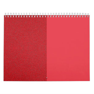Brede Speckled Tomato Red Wall Calendar – Aanpasse Kalender