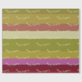 Brede streep Elke gelegenheid Gift Wrap Cadeaupapier (Vlak)