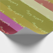 Brede streep Elke gelegenheid Gift Wrap Cadeaupapier (Hoek)