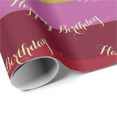 Brede streep Elke gelegenheid Gift Wrap Cadeaupapier (Rol Hoek)
