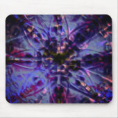 Brede textuur, donker violet, verbrand tot paars g muismat (Voorkant)