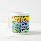 Brede troep koffiemok (Voorkant links)