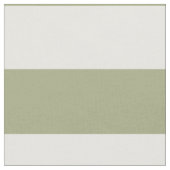 Brede witte strepen op Sage Green Stof (Close Up)
