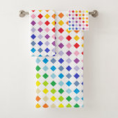 Breder spectrum regenboog bad handdoek (Insitu)