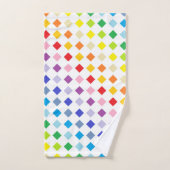 Breder spectrum regenboog bad handdoek (Handdoek)
