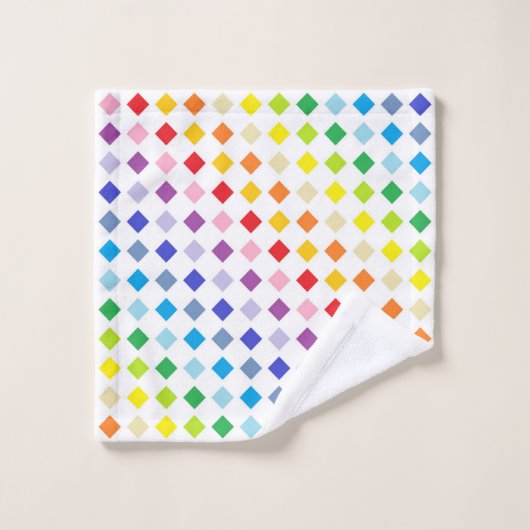 Breder spectrum regenboog bad handdoek (Wasdoekje)