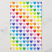 Breder spectrum regenboogharten briefpapier (Voorkant)