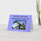 BREDER, VOEG SOMMIGE VERWUILING AAN UW BIRTHDAY TO KAART (Voorkant)