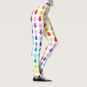 Bredere spectrumregenboogpijlen leggings (Rechts)