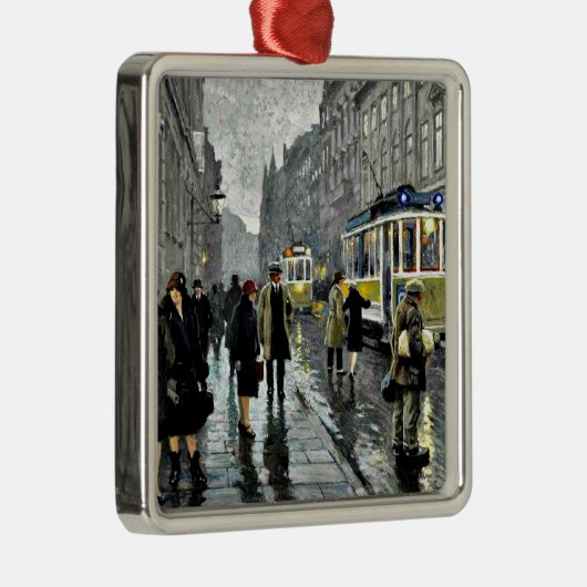 Bredgade, Kopenhagen Metalen Ornament (Rechts)