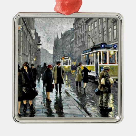 Bredgade, Kopenhagen Metalen Ornament (Voorkant)