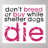 Breed niet en koop niet poster (Voorkant)