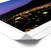 breed panoramisch poster van de berg Caracas Avila (Hoek)