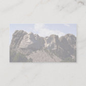 Breed uitzicht, Mt. Rushmore, South Dakota Visitekaartje (Achterkant)
