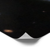 Breed veld van planeet Neptunus in James Webb Poster (Hoek)