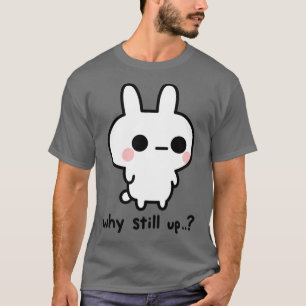 Breed wakker konijntje t-shirt