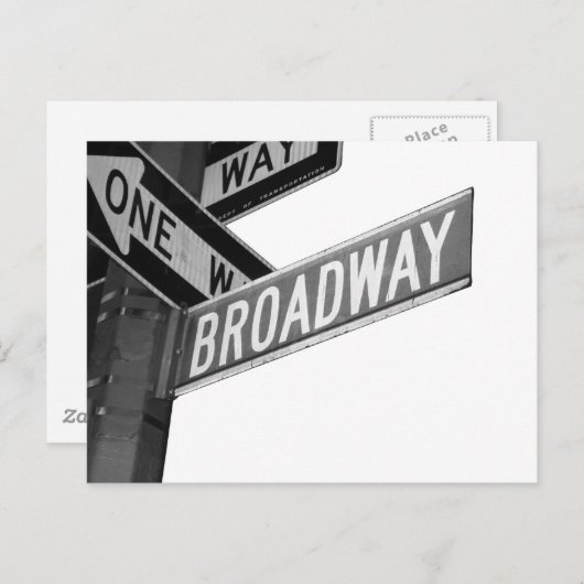 Breedband Briefkaart (Voorkant / Achterkant)