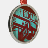 Breedband Metalen Ornament (Rechts)