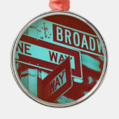Breedband Metalen Ornament (Voorkant)