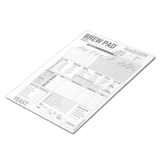 Breedband Notitieblok (Schuin)