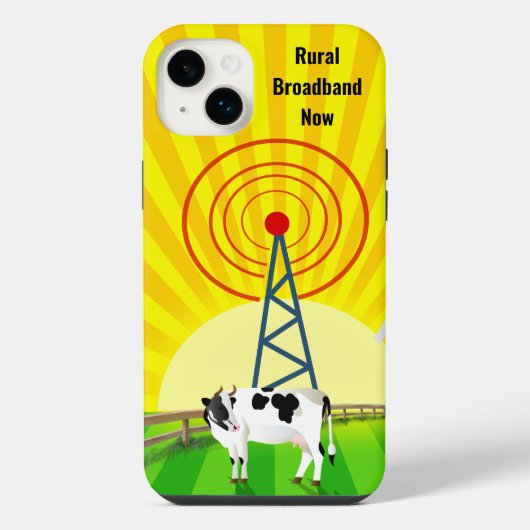 Breedband Nu iPhone Hoesje (Achterkant)
