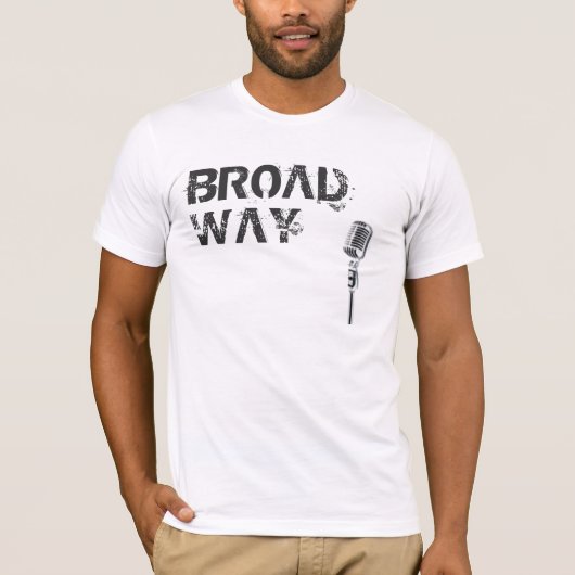 breedband t-shirt (Voorkant)