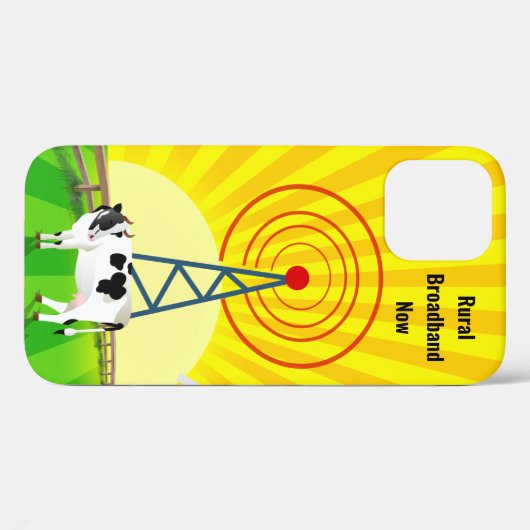 Breedband voor het platteland nr. Case-Mate iPhone case (Achterkant (horizontaal))