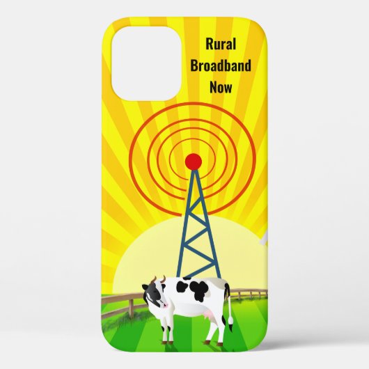 Breedband voor het platteland nr. Case-Mate iPhone case (Achterkant)
