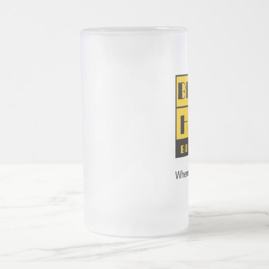 Breedbandglas voor Pet Mok #1 (Center)