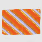 Breedbandjes in oranje-elastijl met ijs golfhanddoek (Horizontaal)