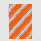 Breedbandjes in oranje-elastijl met ijs golfhanddoek (Voorkant)